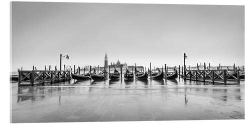 Acrylic print Flooding in Venice