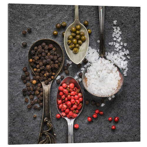 Gallery print Spices in spoons