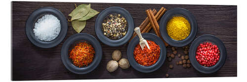 Acrylic print Spices