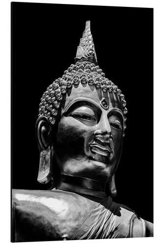 Aluminium print Buddha