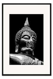 Gerahmter Kunstdruck Buddha