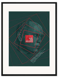 Gerahmter Kunstdruck Being John Malkovich