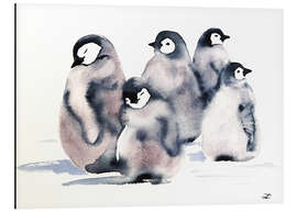 Magnettafel Pinguin-Krippe