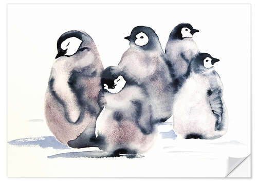 Sisustustarra Penguin Crèche