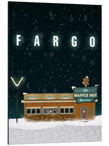 Tableau en aluminium Fargo