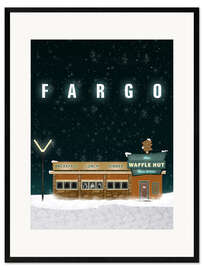 Plakat artystyczny premium w ramie Fargo