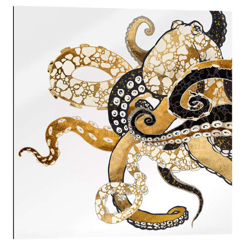 Gallery print Metallic Octopus