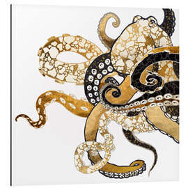 Magnettafel Metallischer Kraken