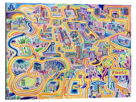 Magnettafel BMX-Rennen zum Geburtstagskuchen