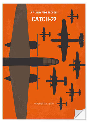 Selvklæbende plakat Catch 22