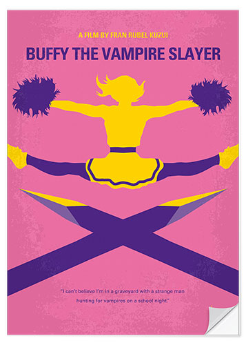 Sticker mural Buffy contre les vampires (anglais)