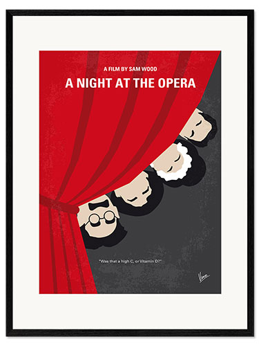 Impression artistique encadrée A Night at the Opera