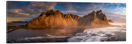 Gallery print Vestrahorn mountains in Iceland