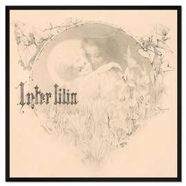 Gerahmter Kunstdruck Inter Lilia
