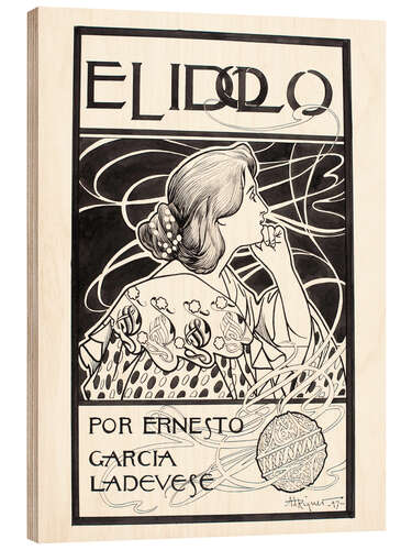 Wood print Elidolo