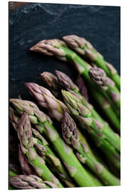 Aluminium print Green Asparagus I