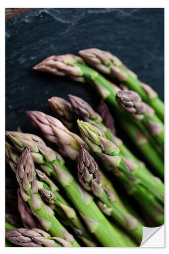 Sisustustarra Green Asparagus I