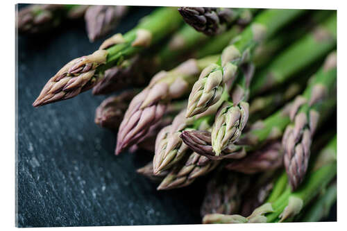 Acrylic print Green Asparagus II