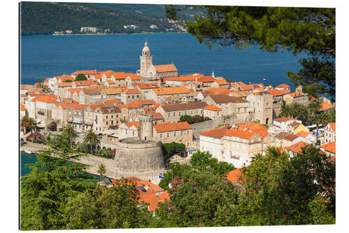 Gallery print Korcula city