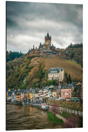 Tableau en aluminium Cochem sur la Moselle