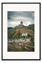 Gerahmter Kunstdruck Cochem an der Mosel