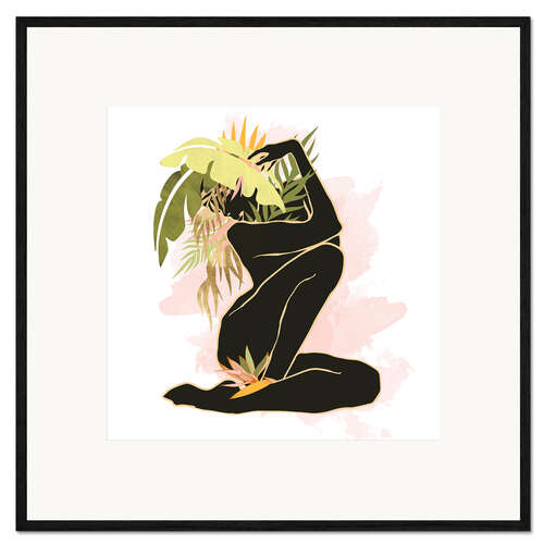 Framed art print Spring Floral I - Female