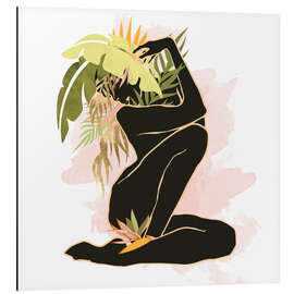 Magnettafel Frühlingsblumen I - Weiblich