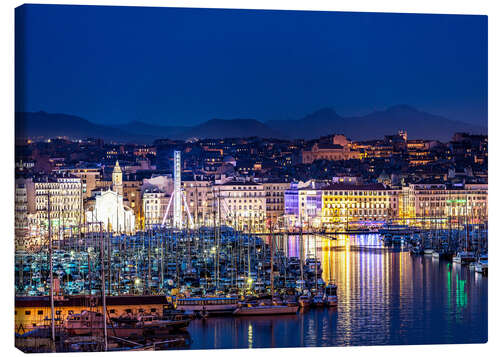 Canvas print Port of Marseilles