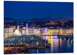 Magnettafel Hafen von Marseilles