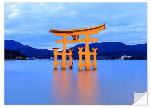 Wall sticker Itsukushima Shrine