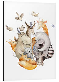 Magnettafel Tierfreunde