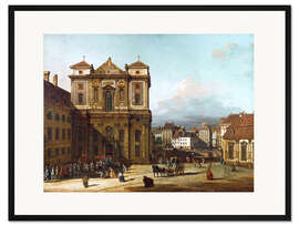 Gerahmter Kunstdruck Die Freyung in Wien