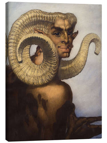 Canvas print Satyr