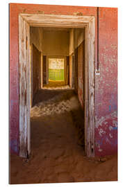 Gallery print Abandoned house in the ghost town Kolemanskop