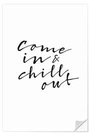 Wandsticker Chill out