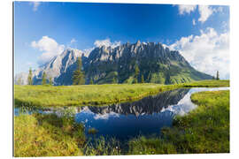 Galleritryck Panoramautsikt över Hochkönig