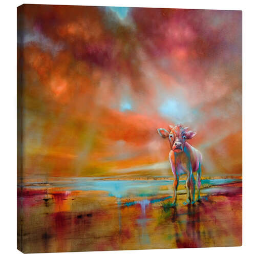 Leinwandbild Die Bunte