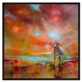 Gerahmter Kunstdruck Die Bunte