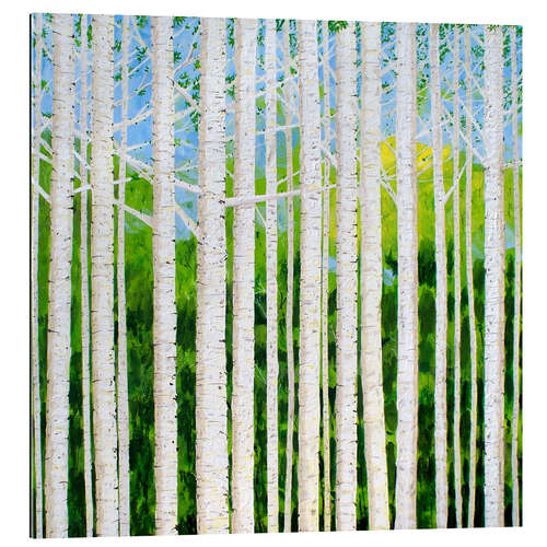 Gallery print Birch grove