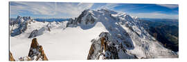 Gallery print Panorama from Aiguille du Midi, Chamonix, France