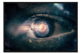 Gerahmter Kunstdruck Die Vision