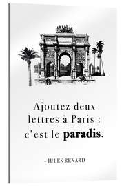 Gallery print It is paradise (french)