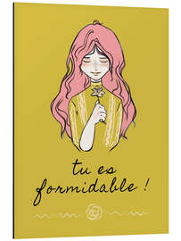 Magnettafel Du bist großartig! (französisch)