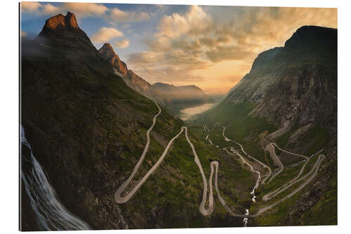 Gallery Print Die Trollstigenstraße in Norwegen