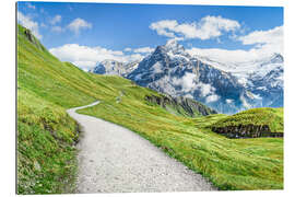 Gallery Print Schweizer Alpen bei Grindelwald