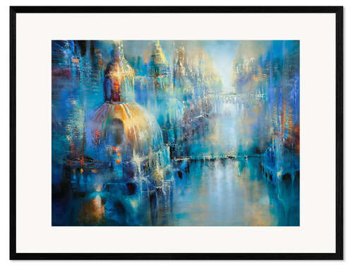Framed art print The old City