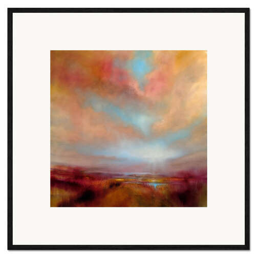 Framed art print Heathland II