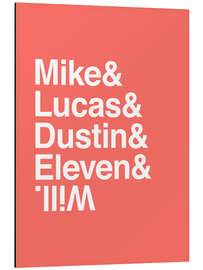 Magnettafel Stranger Things - Namen