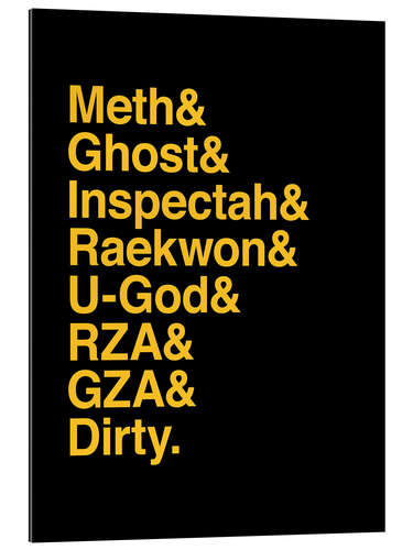 Gallery print Wu-Tang clan - name