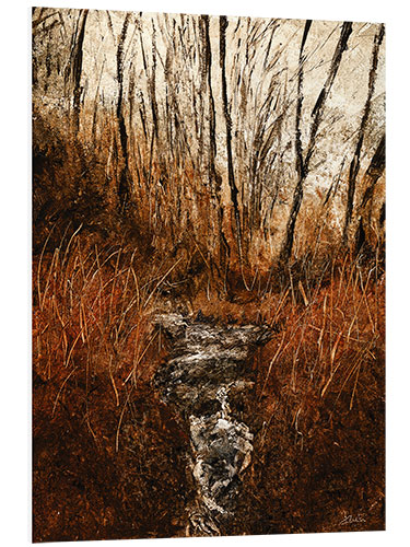 Foam board print Autumn Landscape